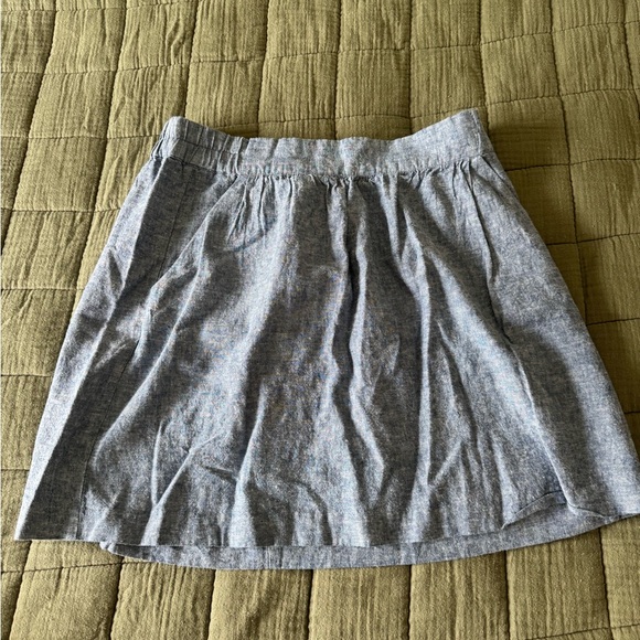 Loft Women's Size Small Mixed Summer Tops and Skirts Set - Neutral & Blue Prints - Picture 7 of 8